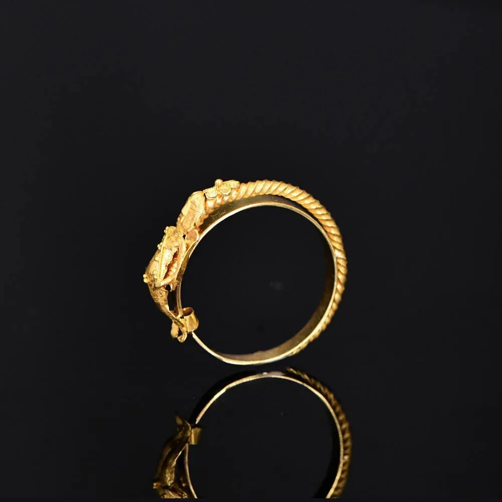 A fine Greek Earring for Eros, Hellenistic Period, ca. 2nd century CE