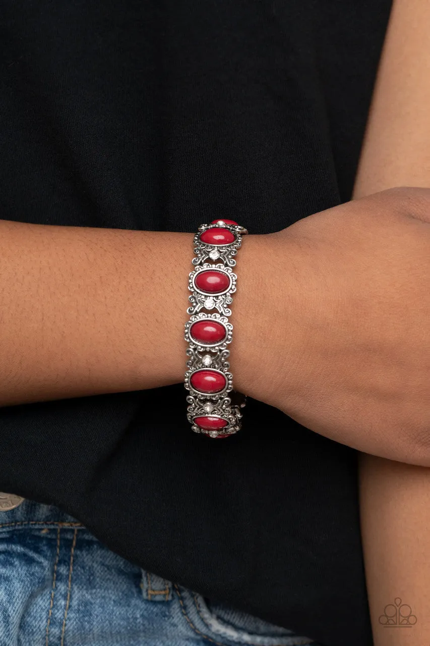 A Piece of Cake Red Paparazzi Bracelet