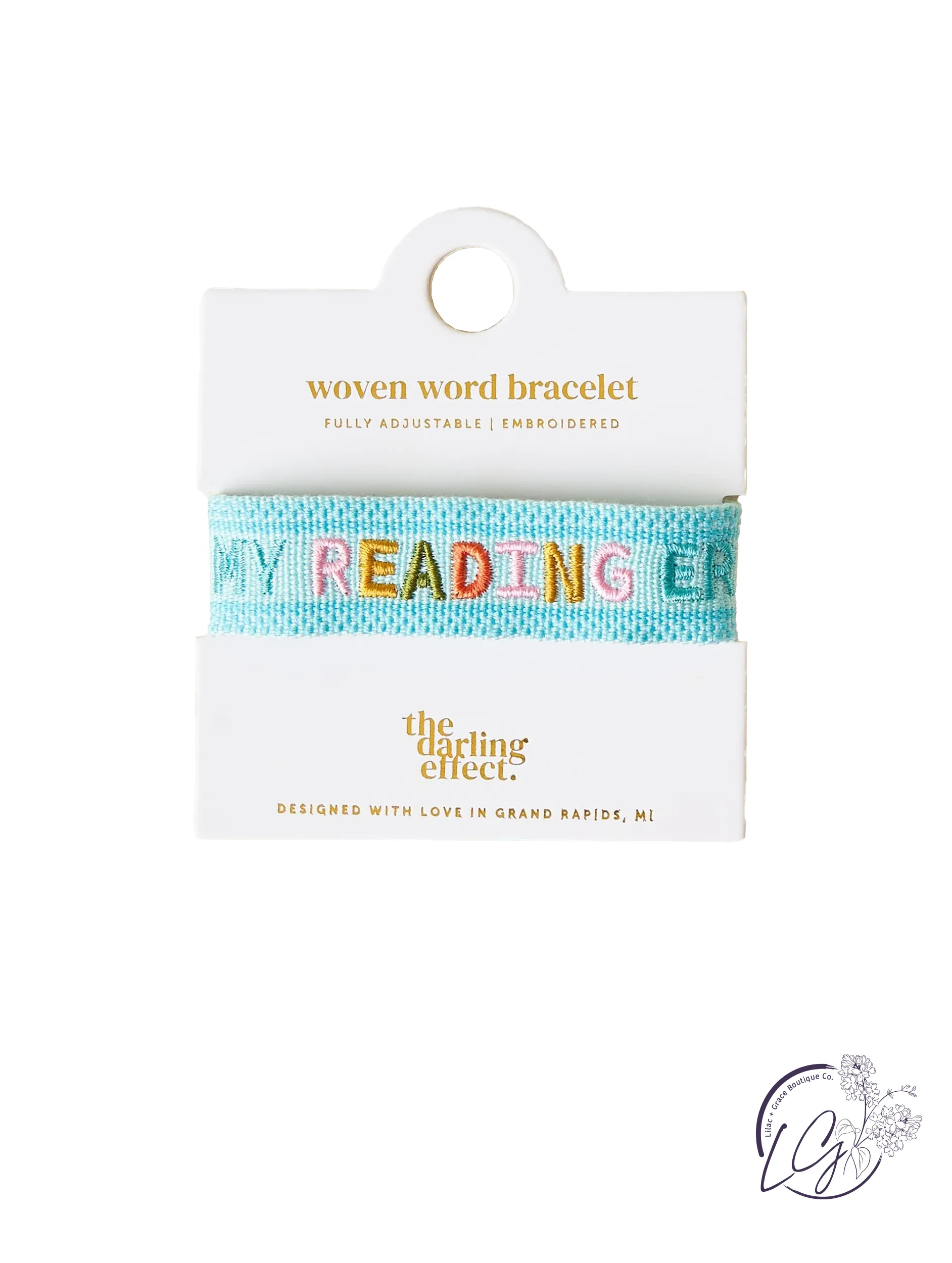 Adjustable Woven Word Bracelets