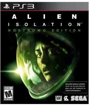 Alien: Isolation Nostromo Edition - PlayStation 3 (US)