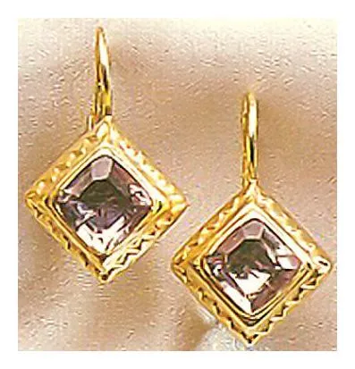 Aphrodite Amethyst Earrings