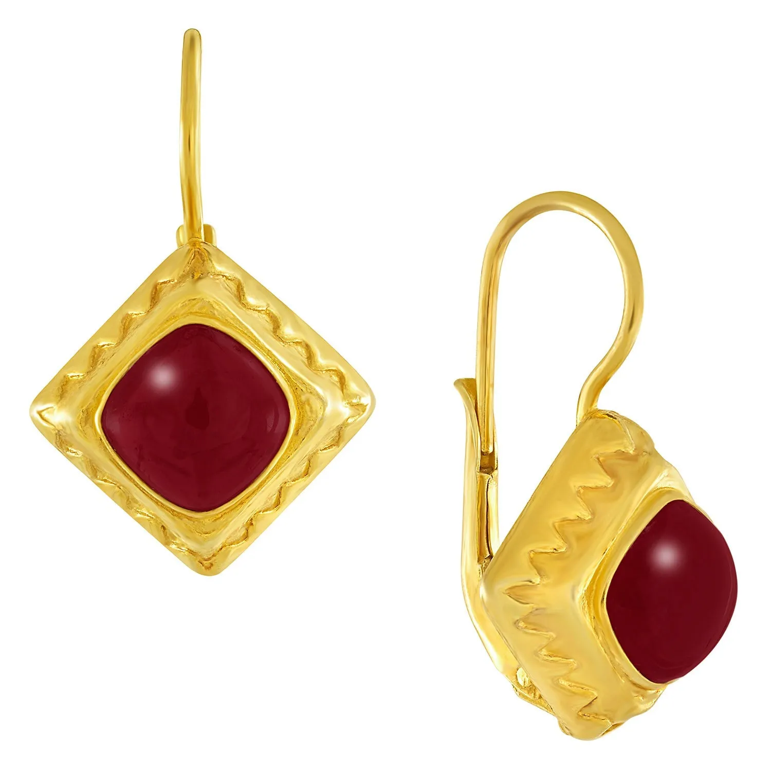 Aphrodite Garnet Earrings