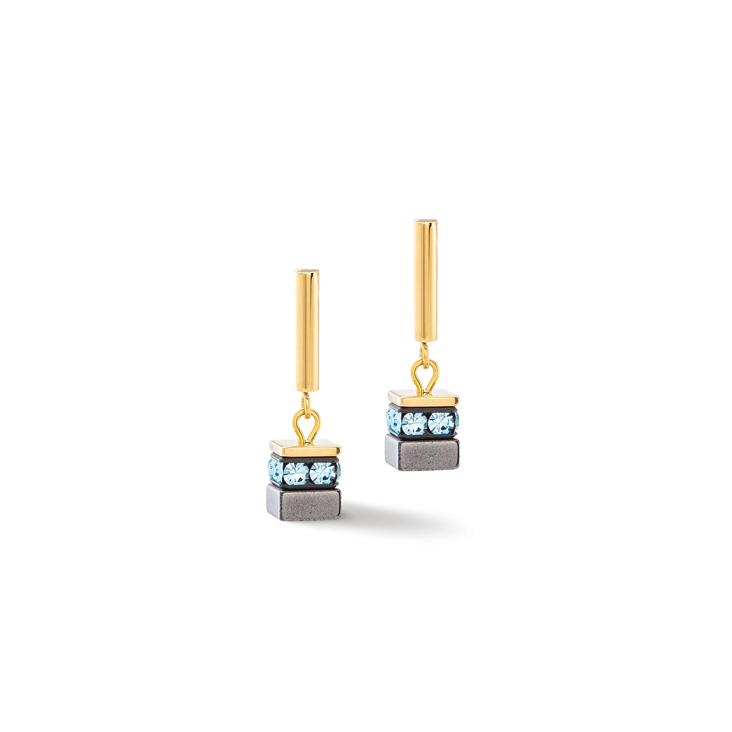 Blue Sparkling Earrings