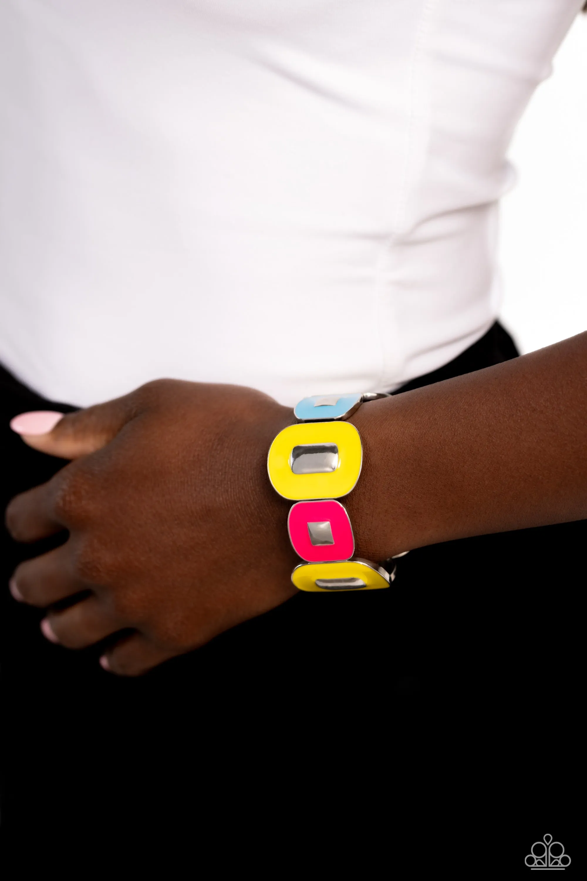 Bracelets Painted Pairing - Yellow