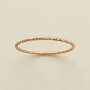 Braided Stacking Ring