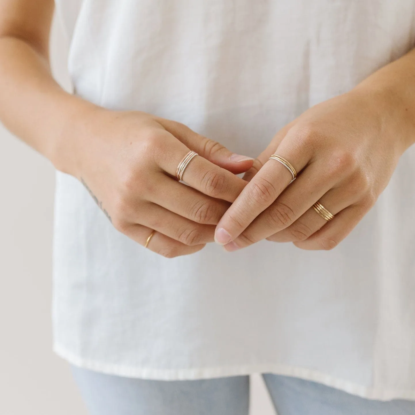 Braided Stacking Ring