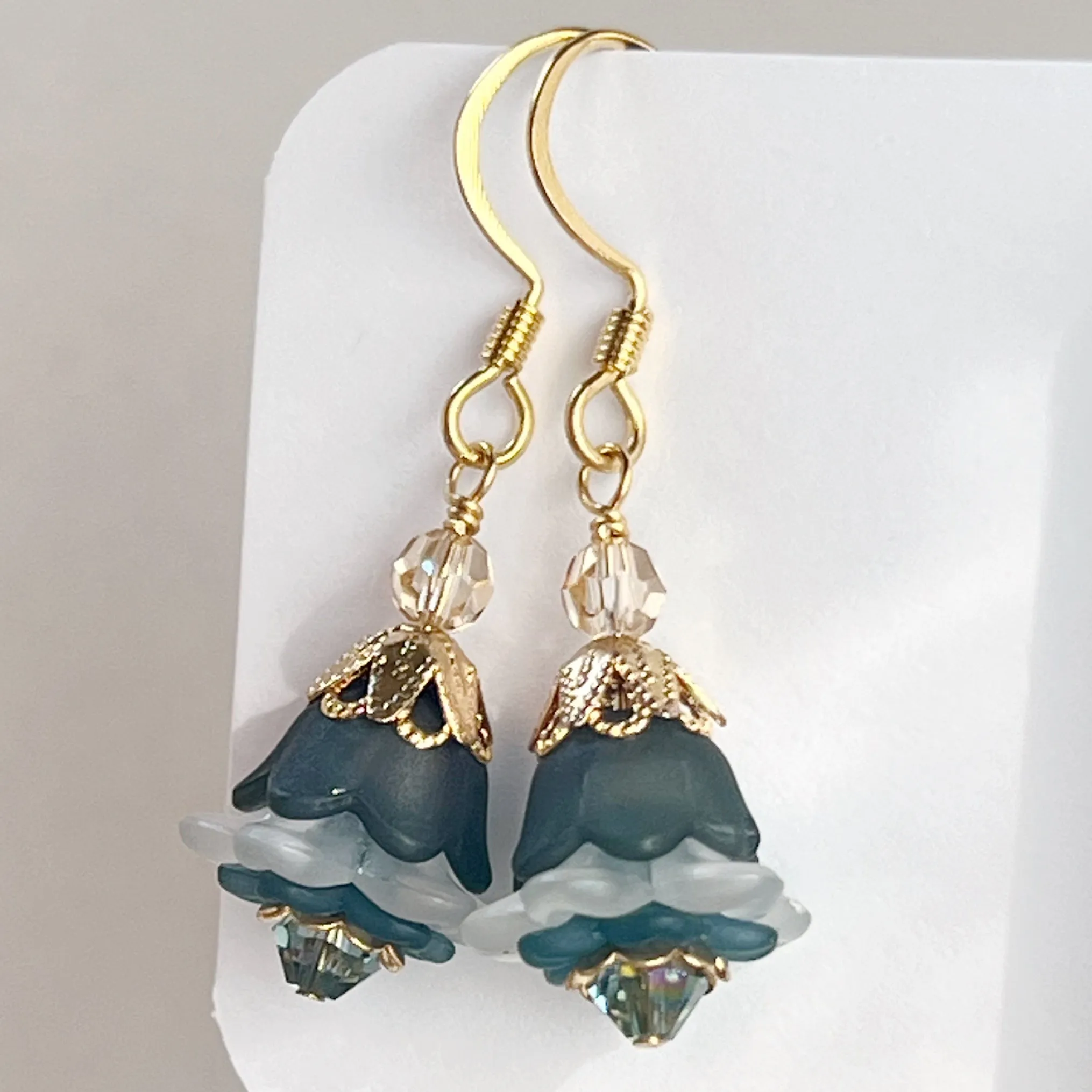 Clearance storm flower earrings