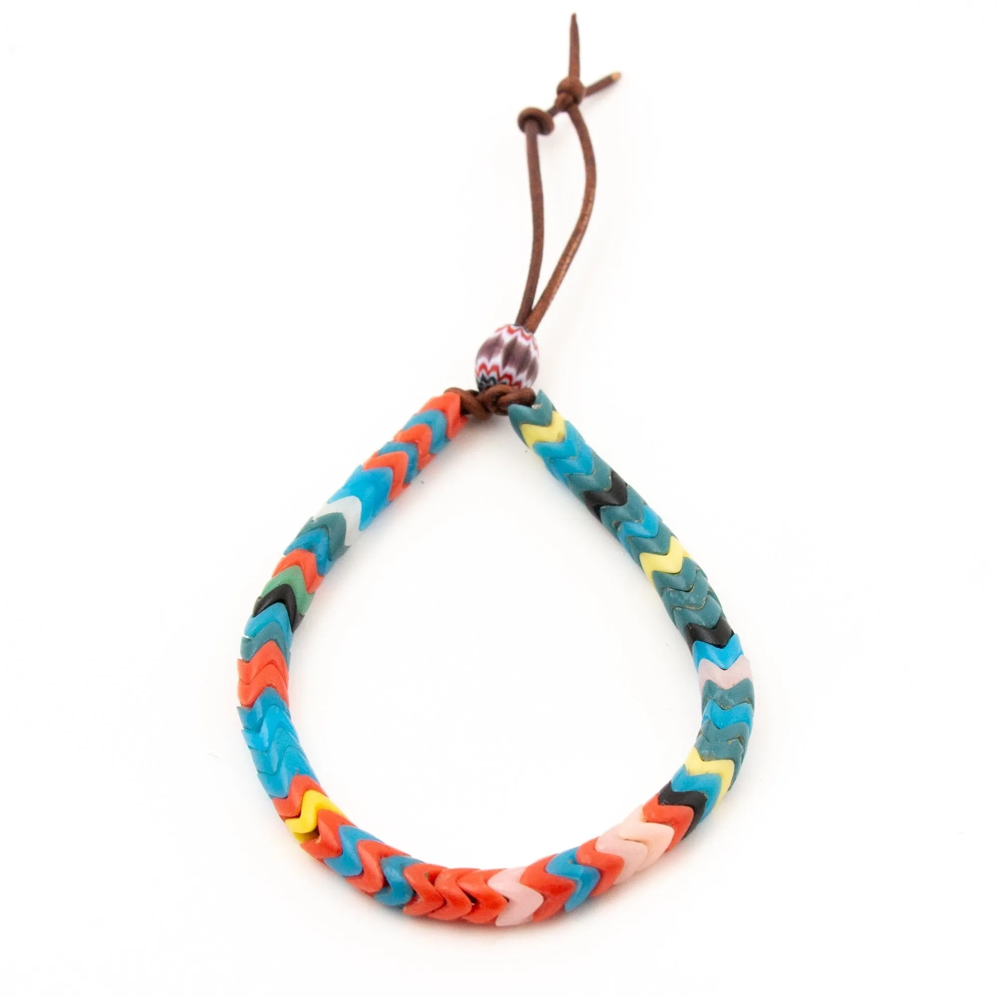 Colorful Snake Bead Bracelet