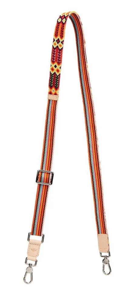 Consuela 1” Orange Sunrise Crossbody Strap 9085