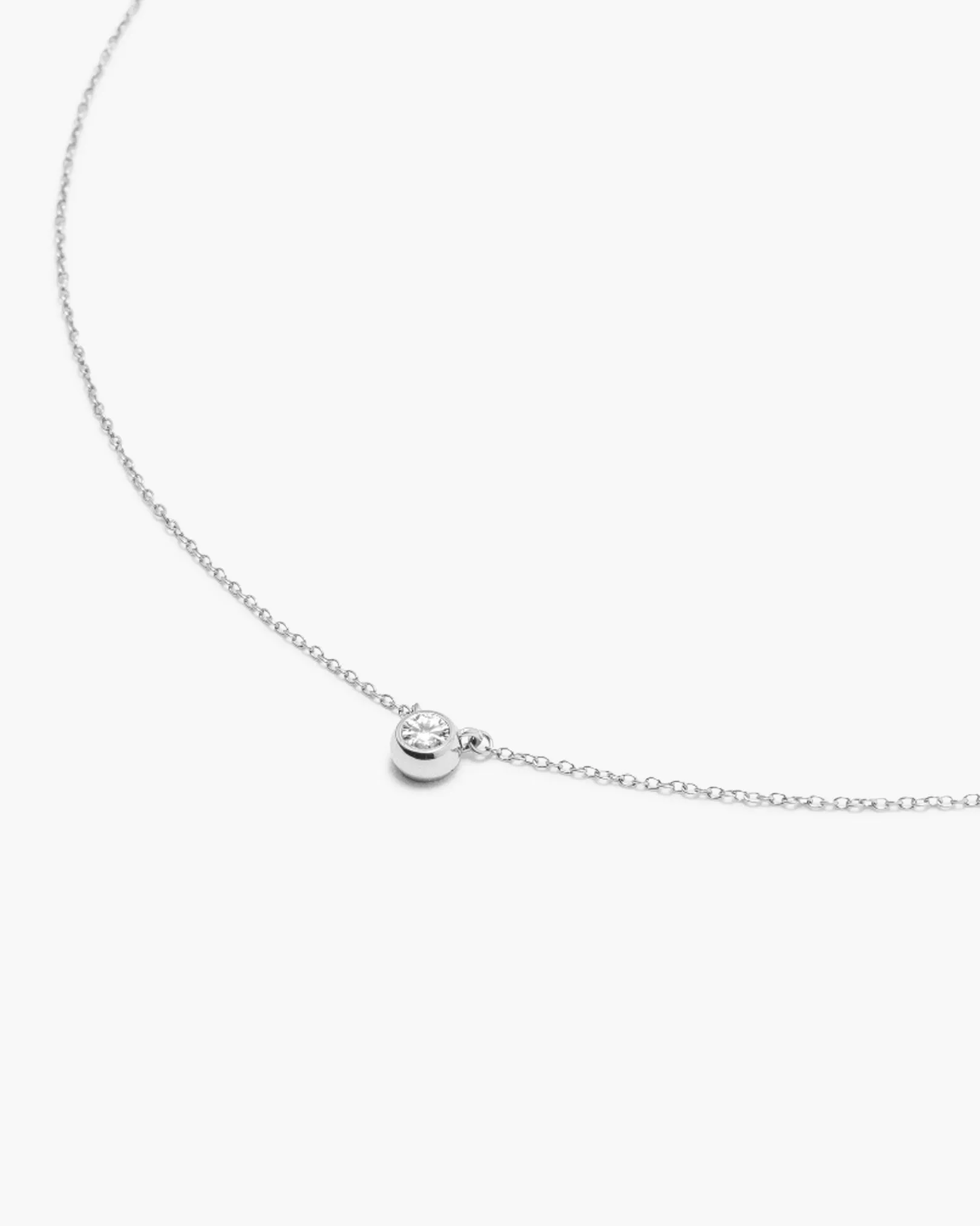 Cora White Sapphire Choker