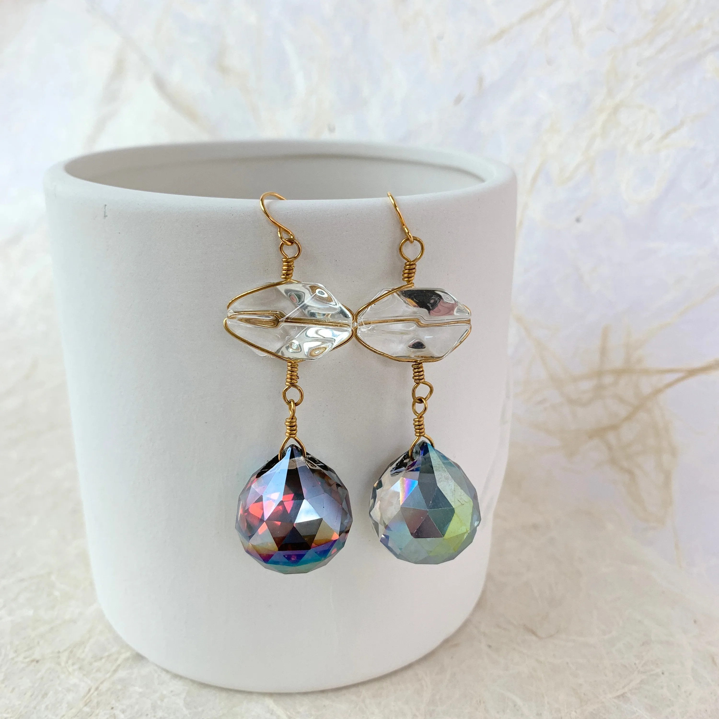 Crystal Drop Earrings