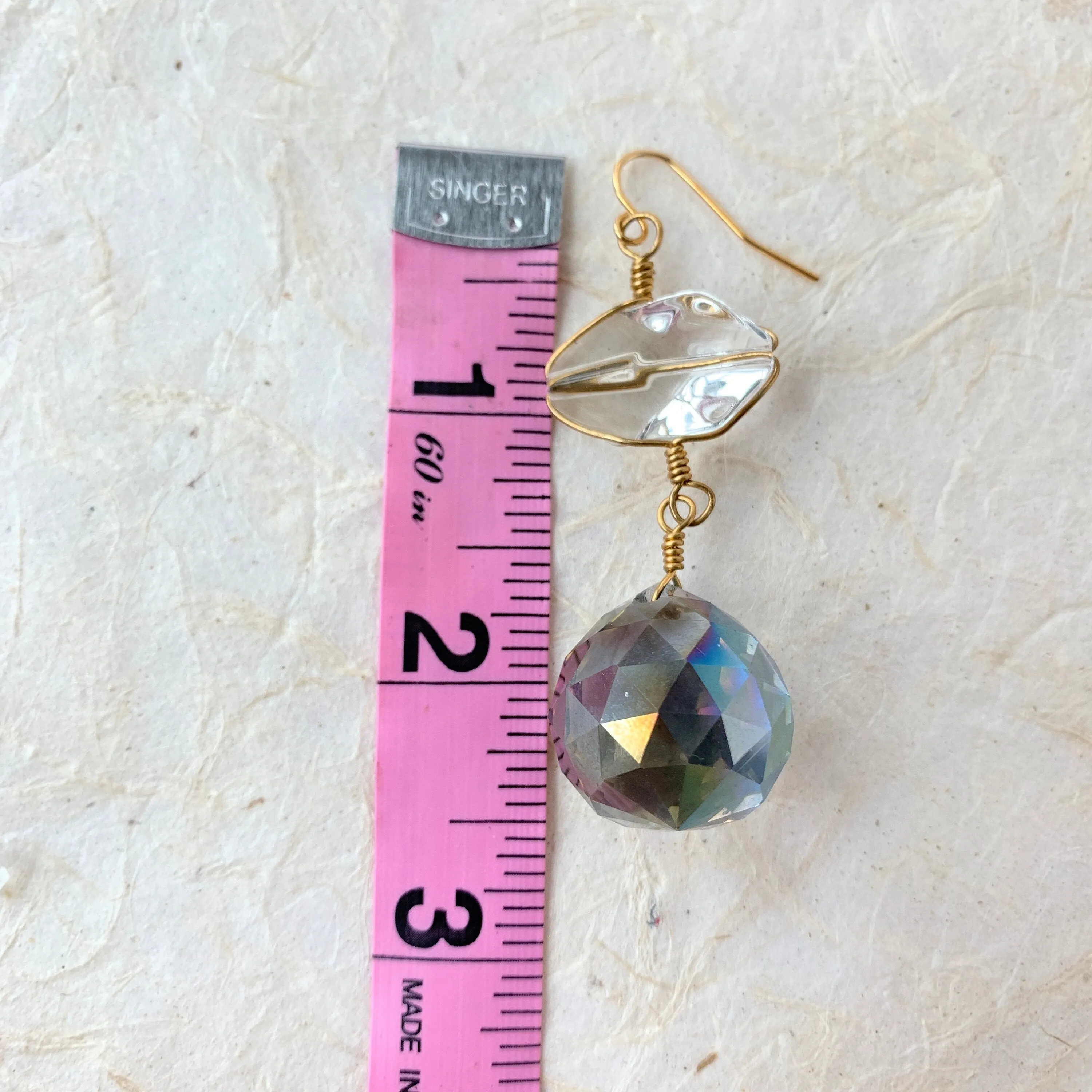 Crystal Drop Earrings