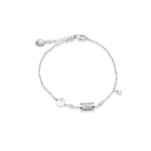 Cubic Zirconia Tunnel Bracelet