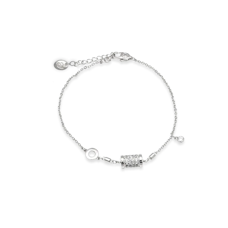 Cubic Zirconia Tunnel Bracelet