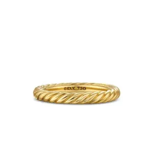 David Yurman 2.8mm Modern Cable Band Ring