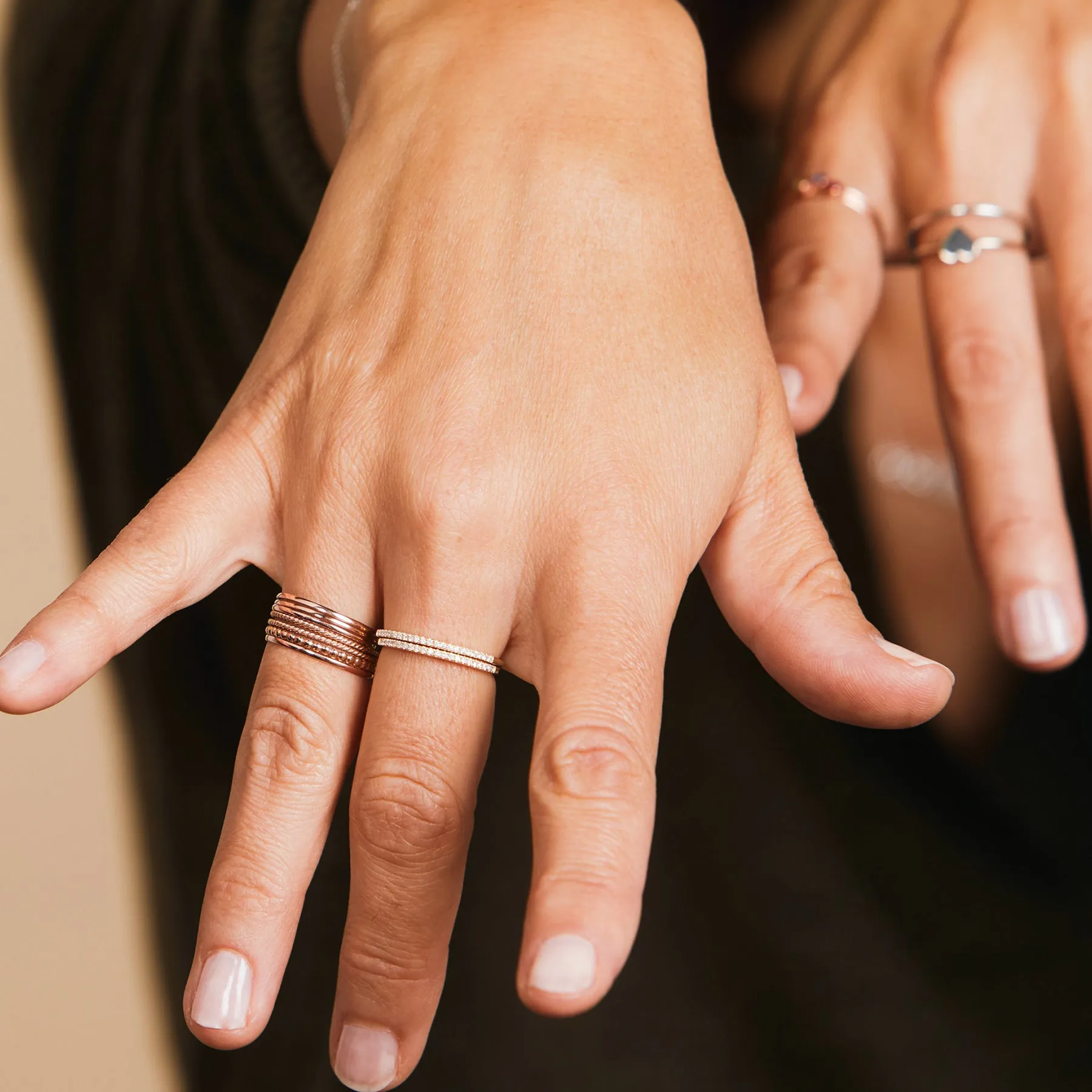 Delicate Beaded Band