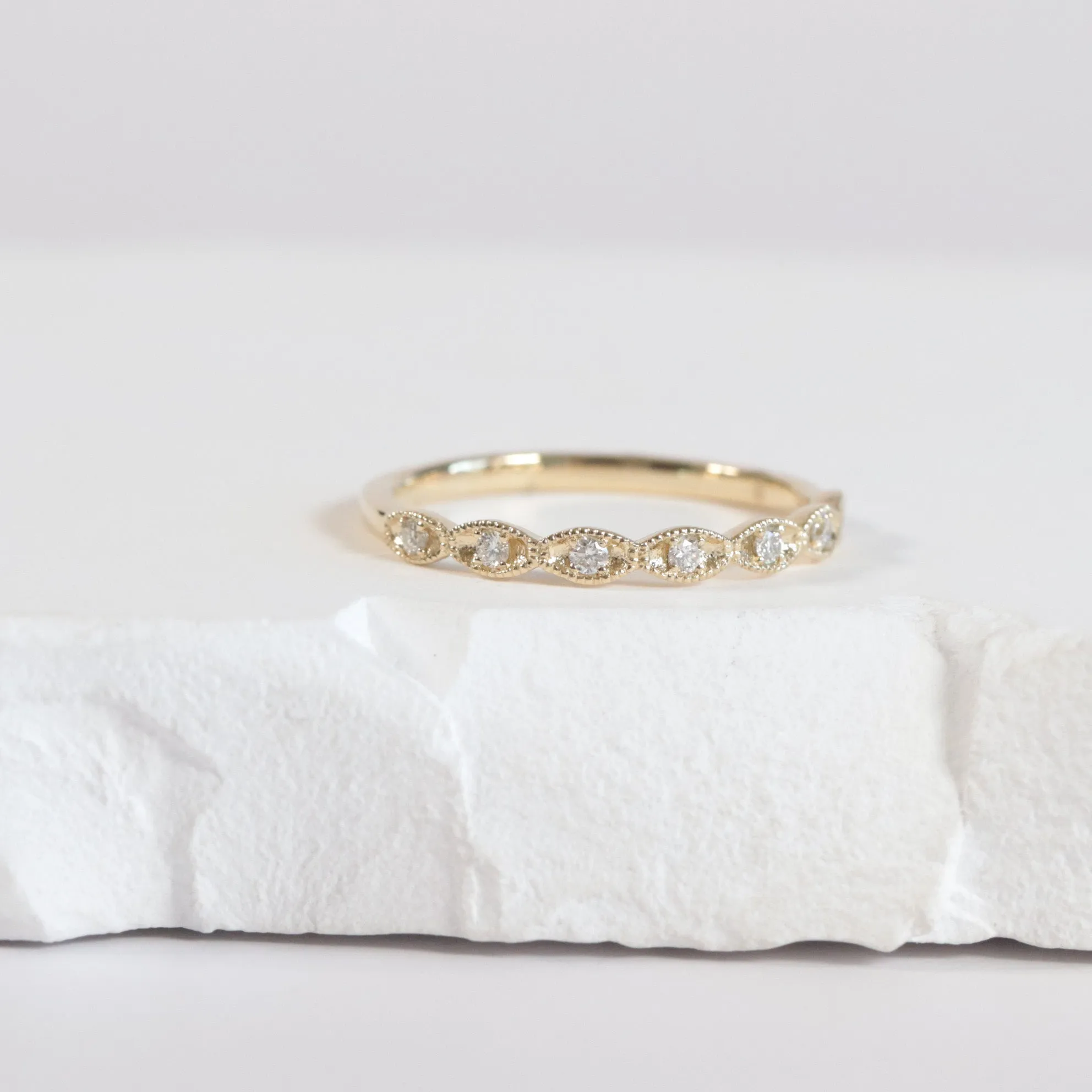 Delicate Diamond Band