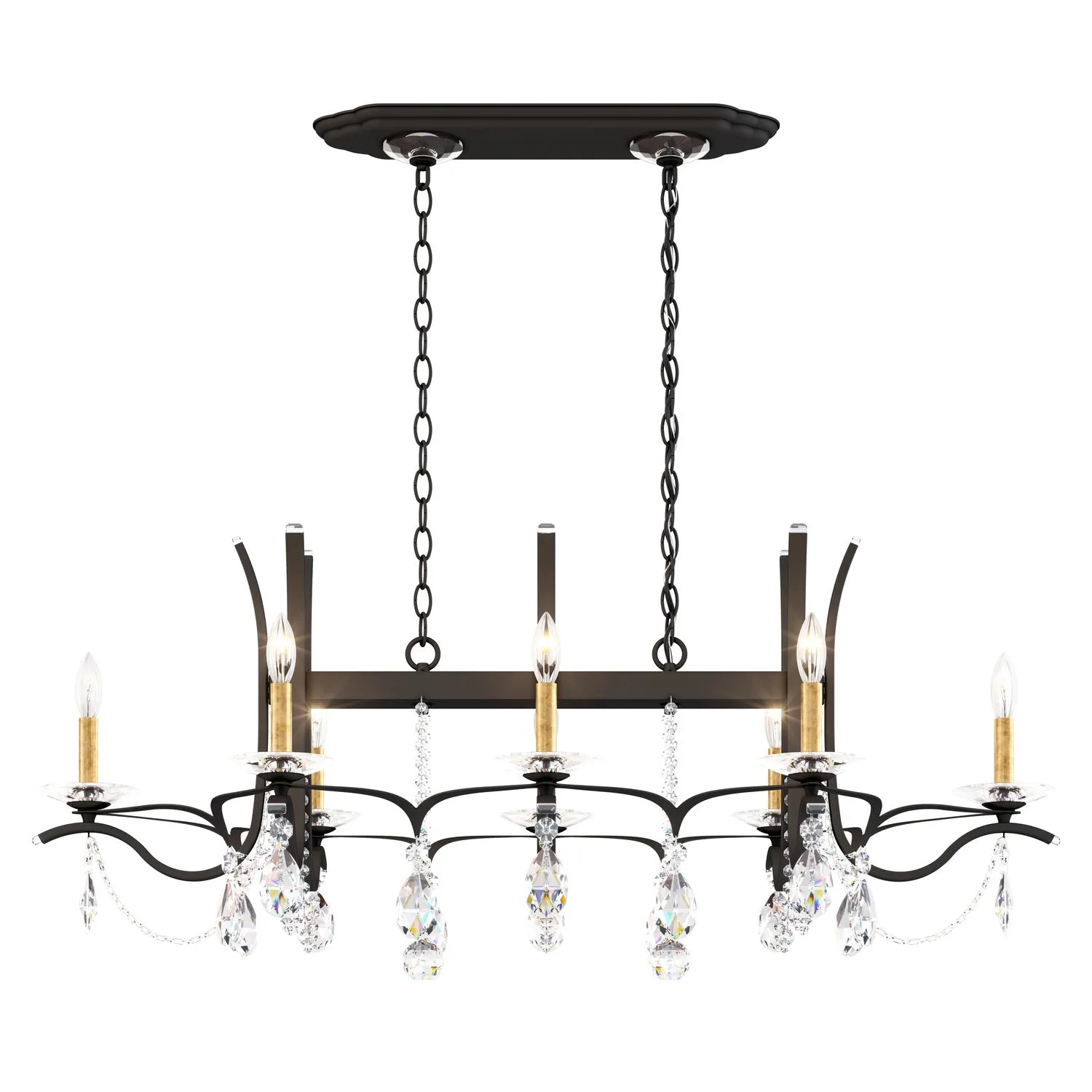 Eight Light Chandelier from the Vesca Collection by Schonbek