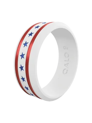 Folds of Honor Stars and Stripes Modern Ring