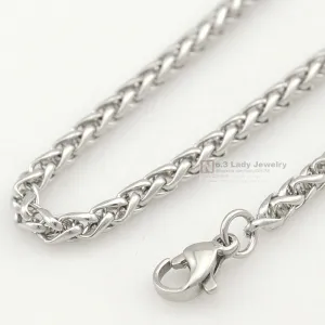 GOKADIMA Stainless Steel Chain Necklace for men or women Jewelry Accessories, Wholesale Free Shipping