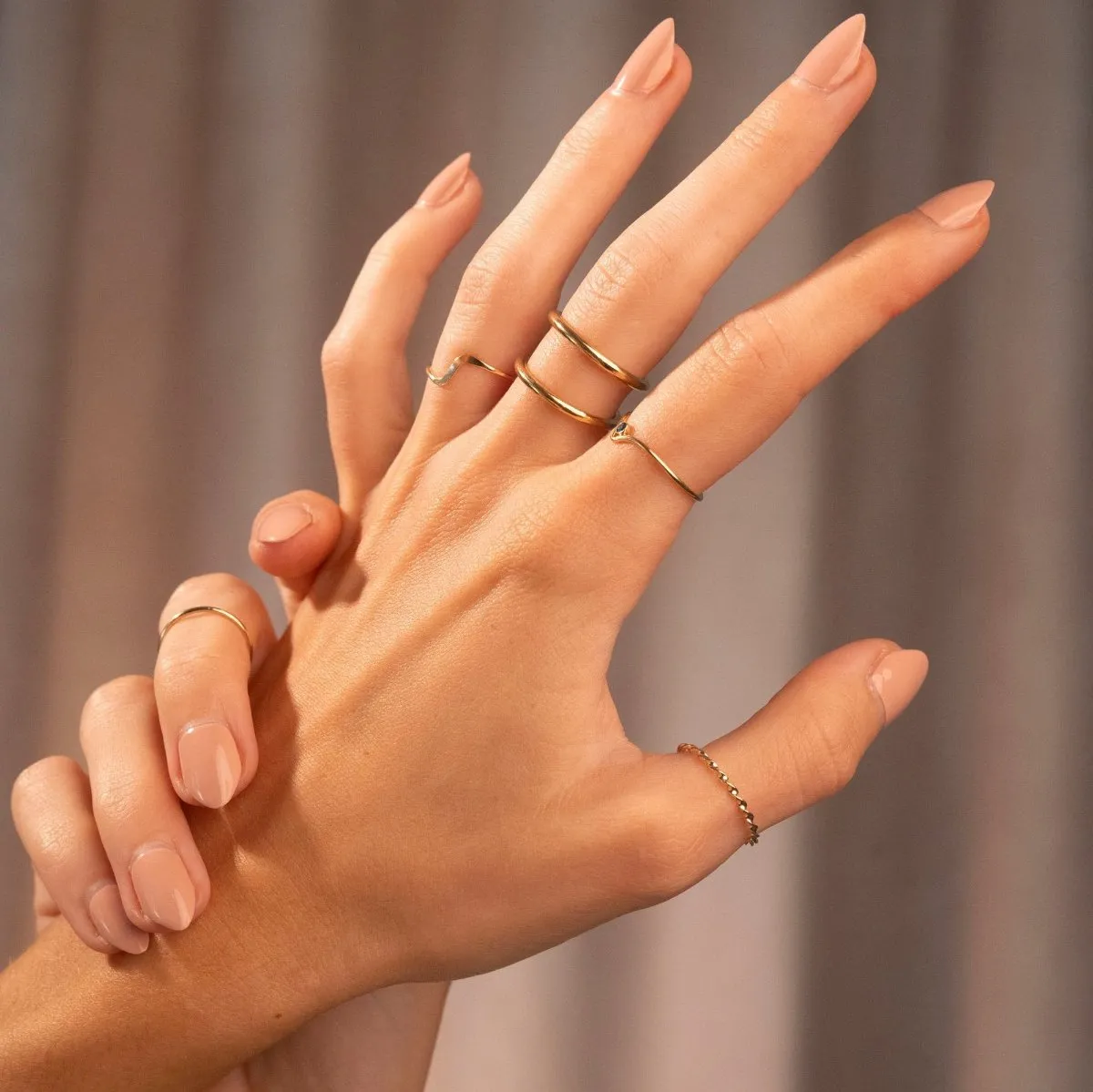 Gold Filled Twist Ring