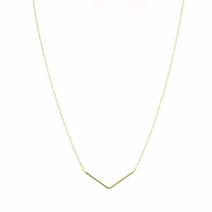 Gold-Plated Silver Unity Triangle Necklace