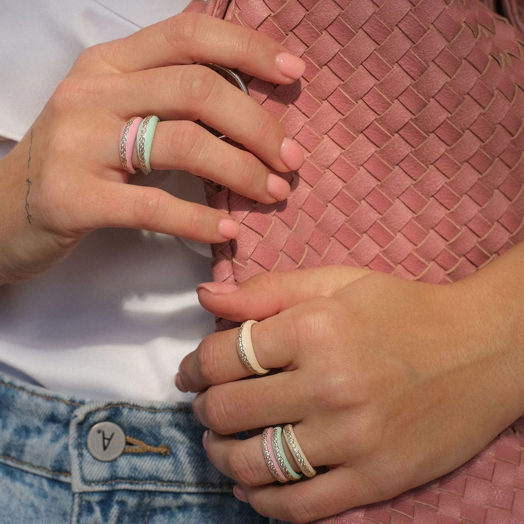 Jerry strawberry dome ring