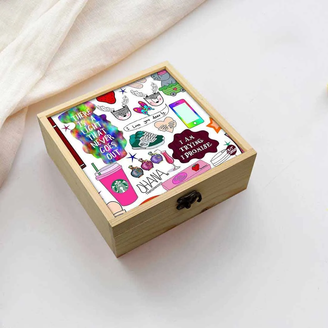 Jewellery Box Makepup Organizer -  I Promise