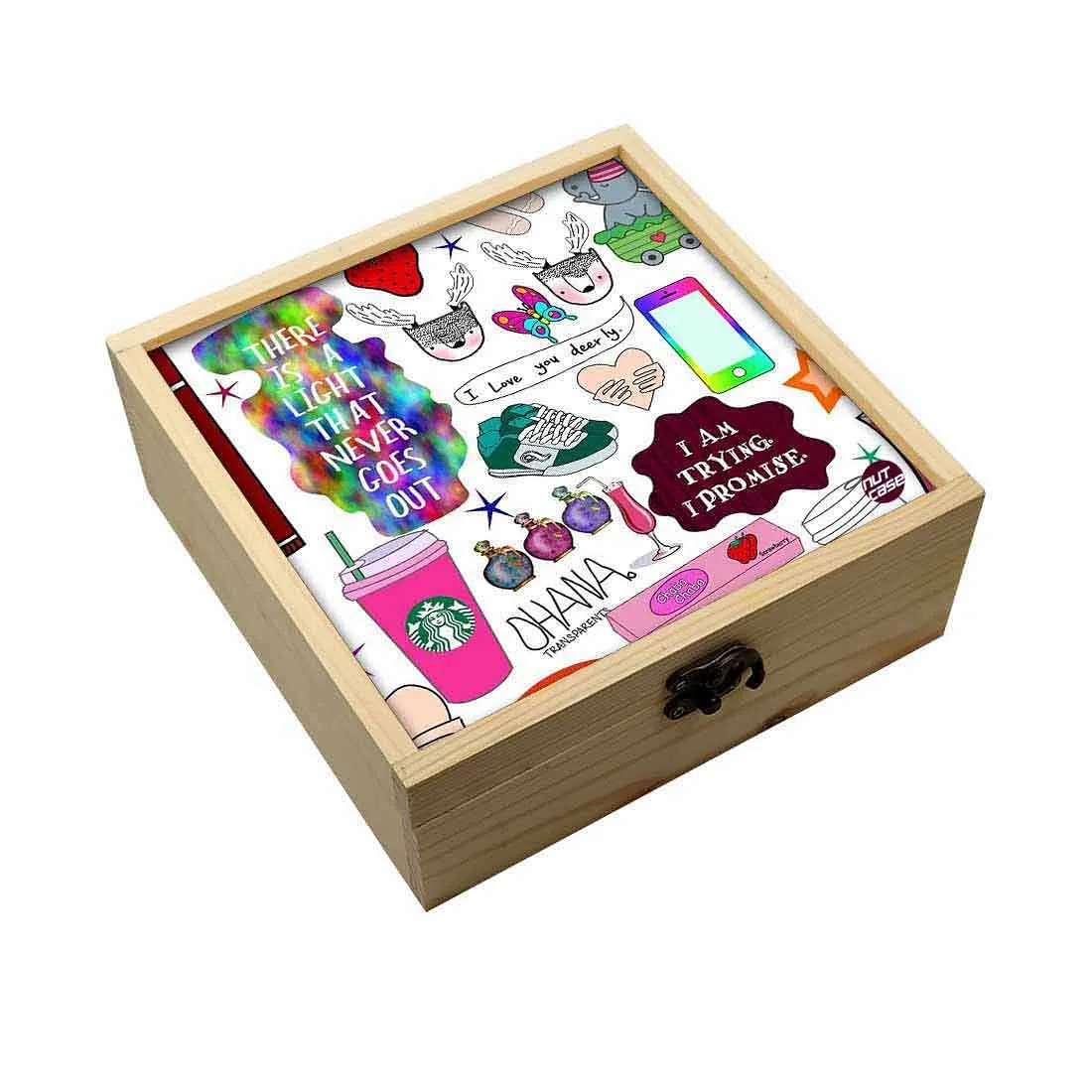 Jewellery Box Makepup Organizer -  I Promise