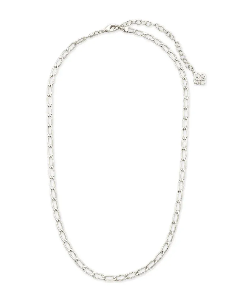 Kendra Scott Merrick Chain Silver