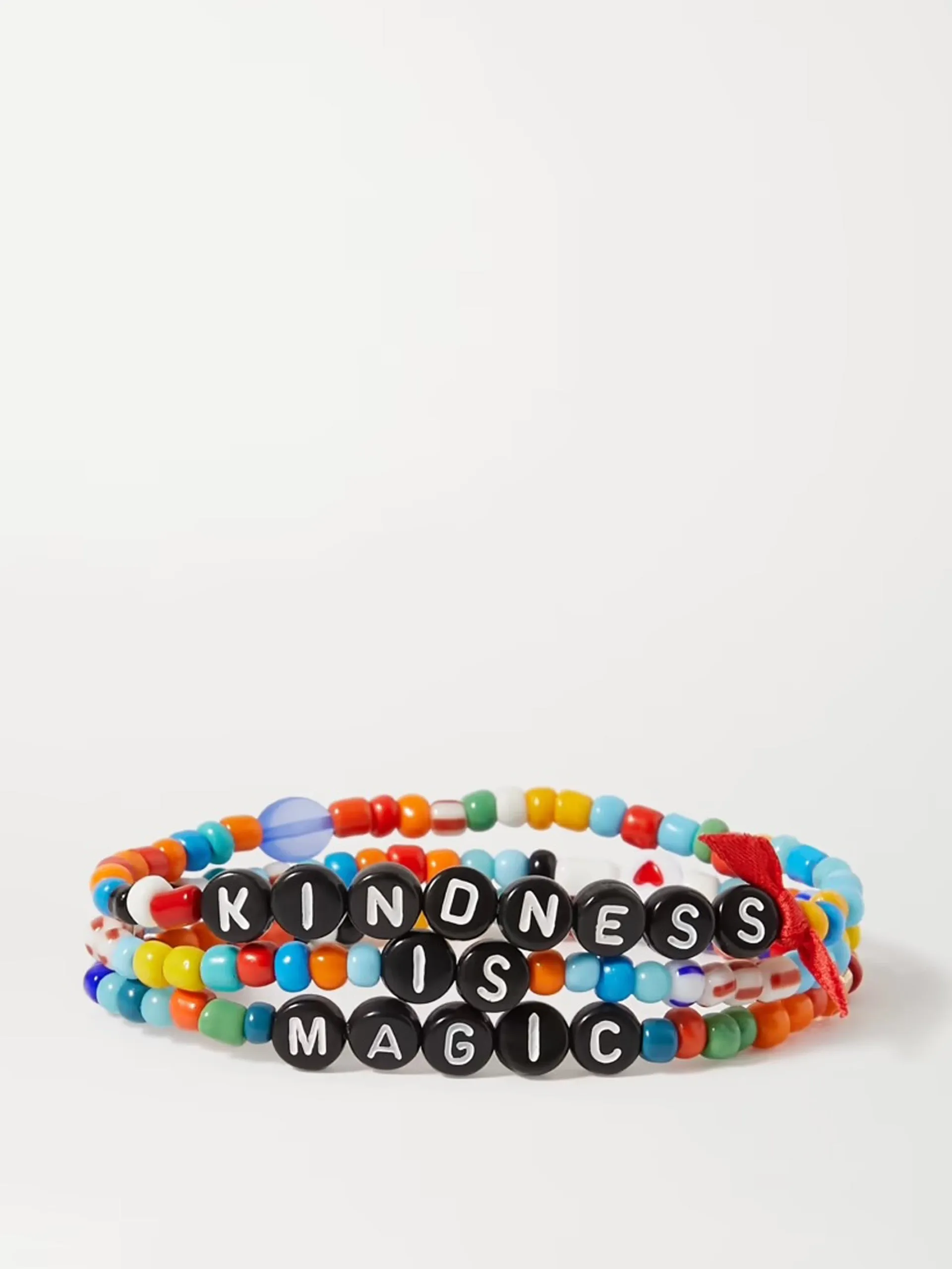 Kindness is Magic beaded bracelets (set of 3)