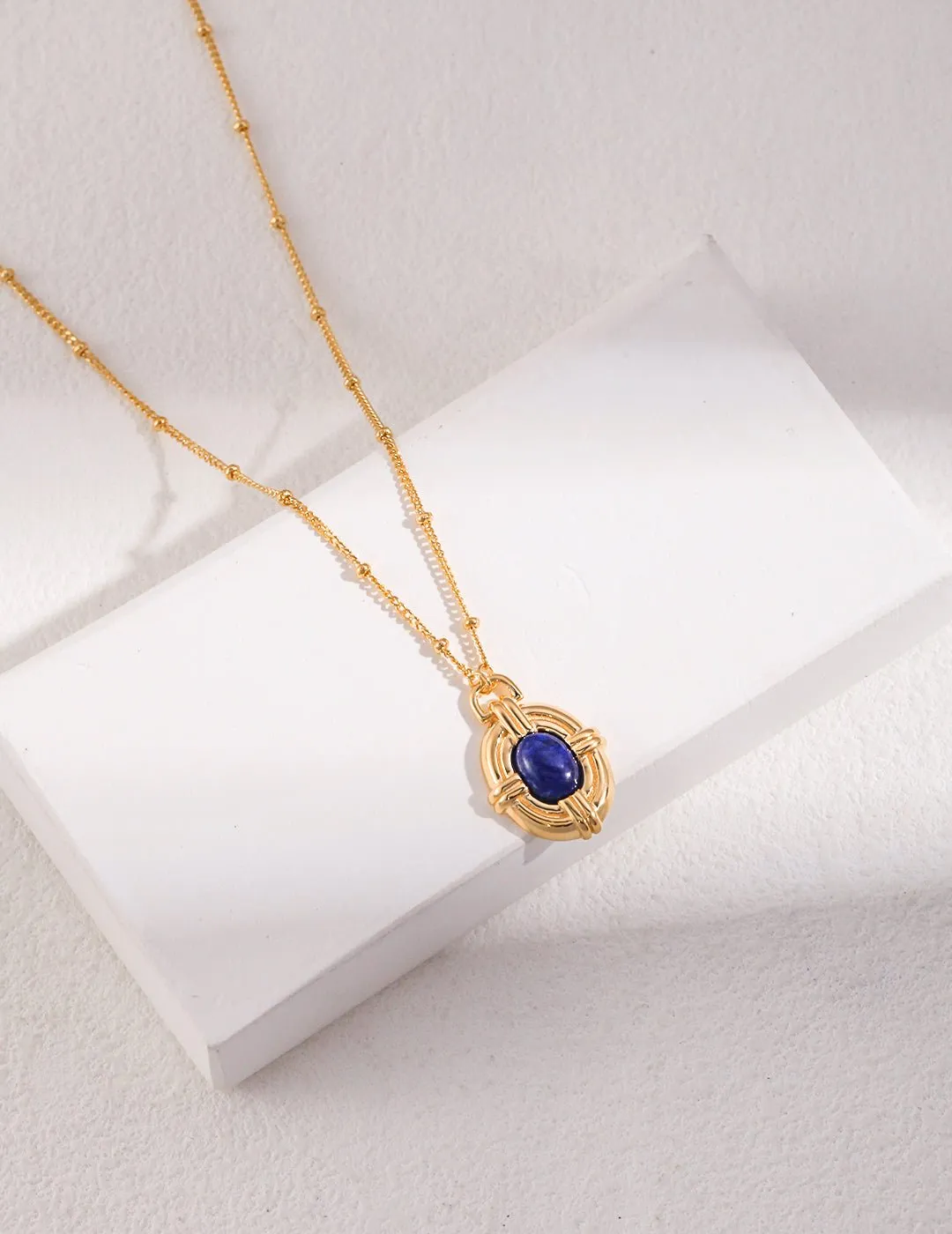 Lapis Pendant Necklace