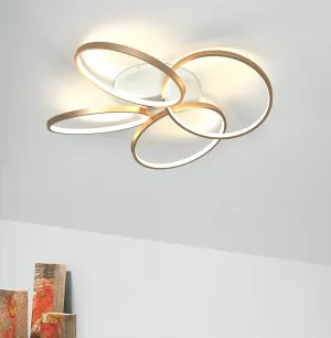 LED Modern Halo Art Ceiling Light