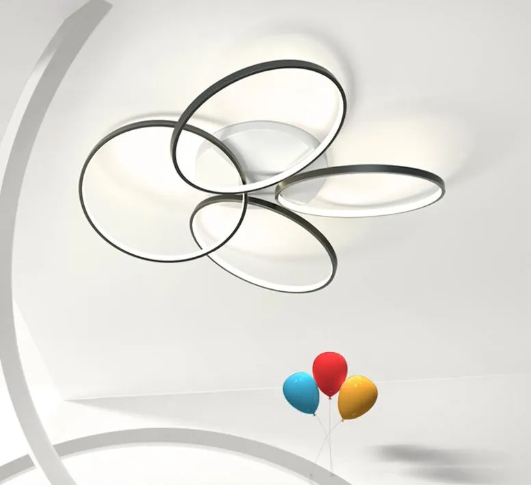 LED Modern Halo Art Ceiling Light