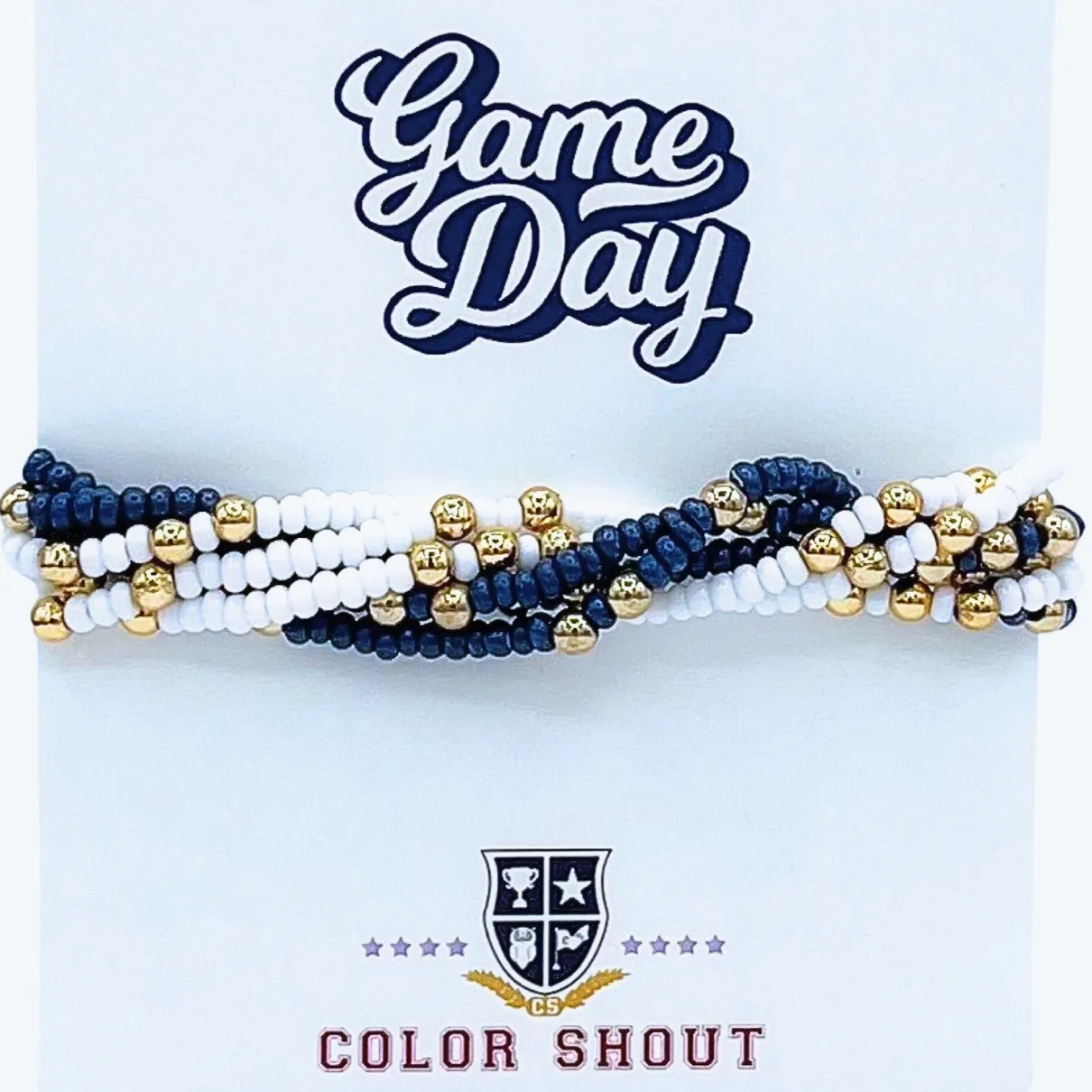 Lover of the Game Multi Color Beaded Bracelet Set