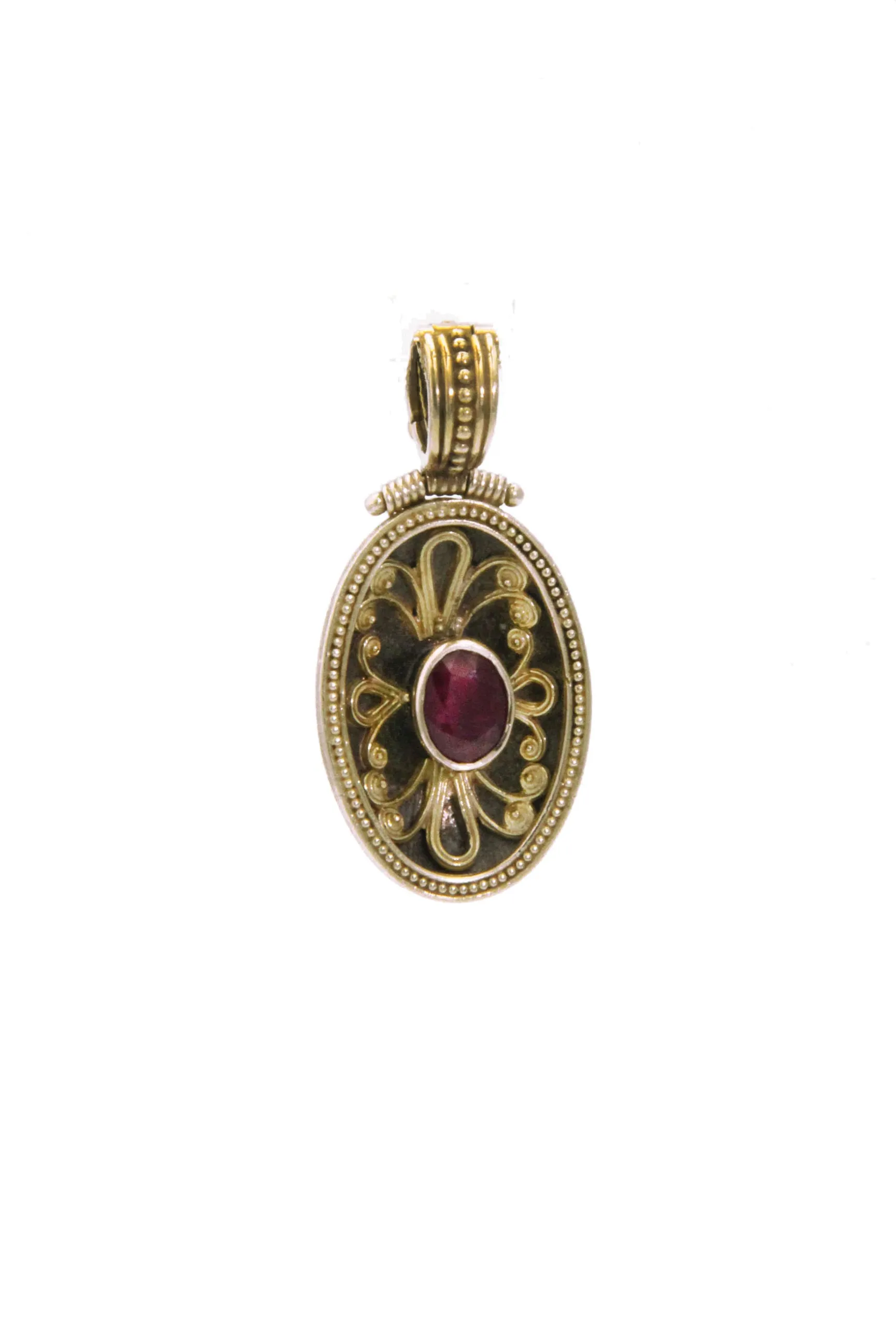 Madame Salacia Silver & Gold Pendant