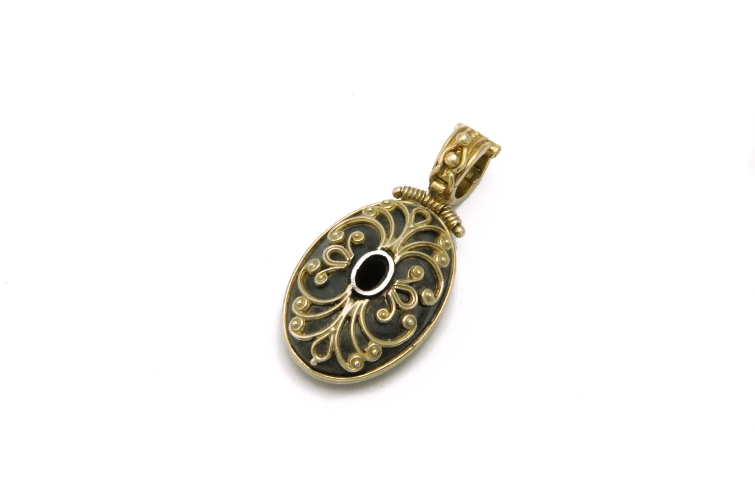 Madame Salacia Silver & Gold Pendant