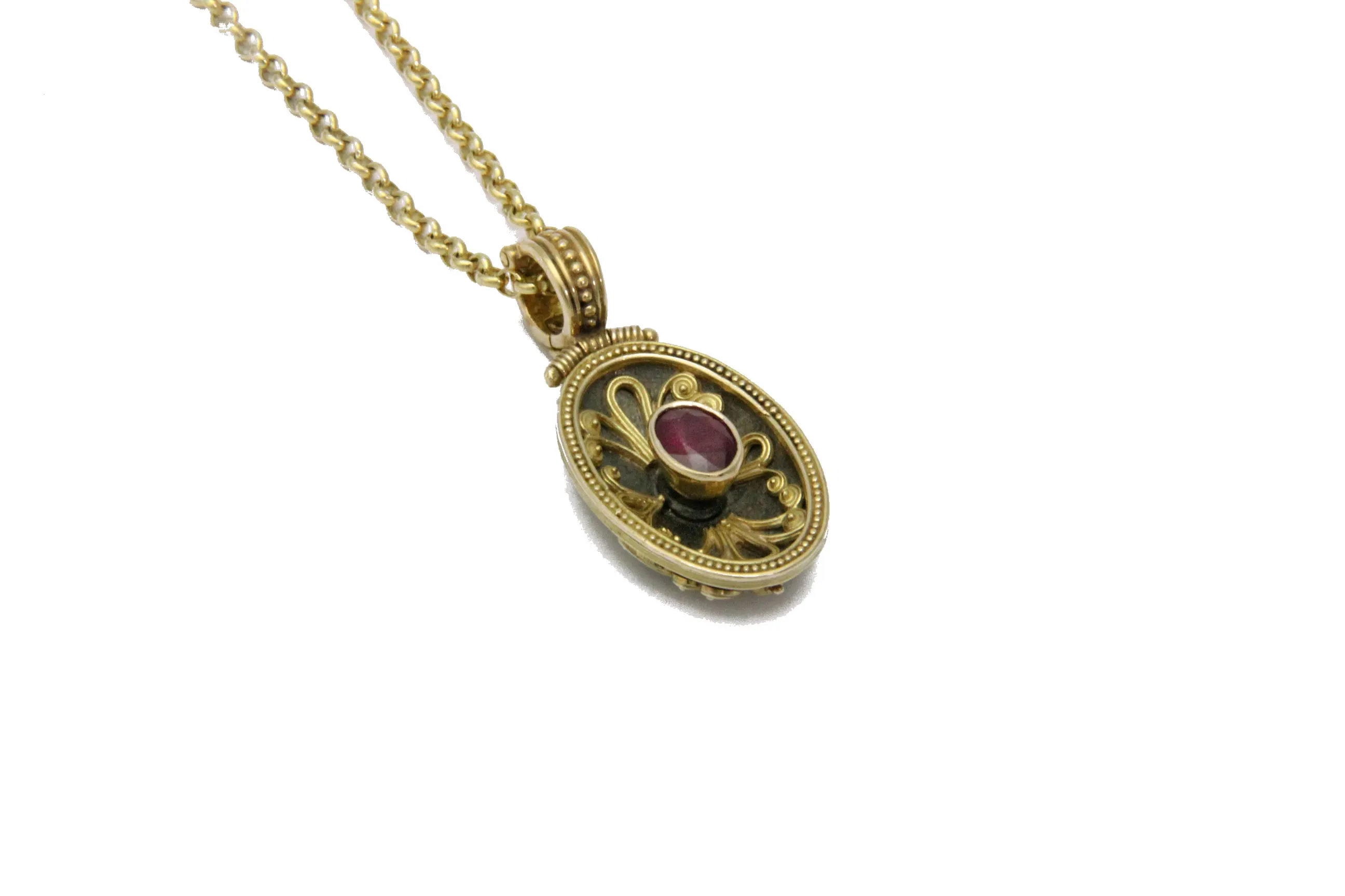 Madame Salacia Silver & Gold Pendant