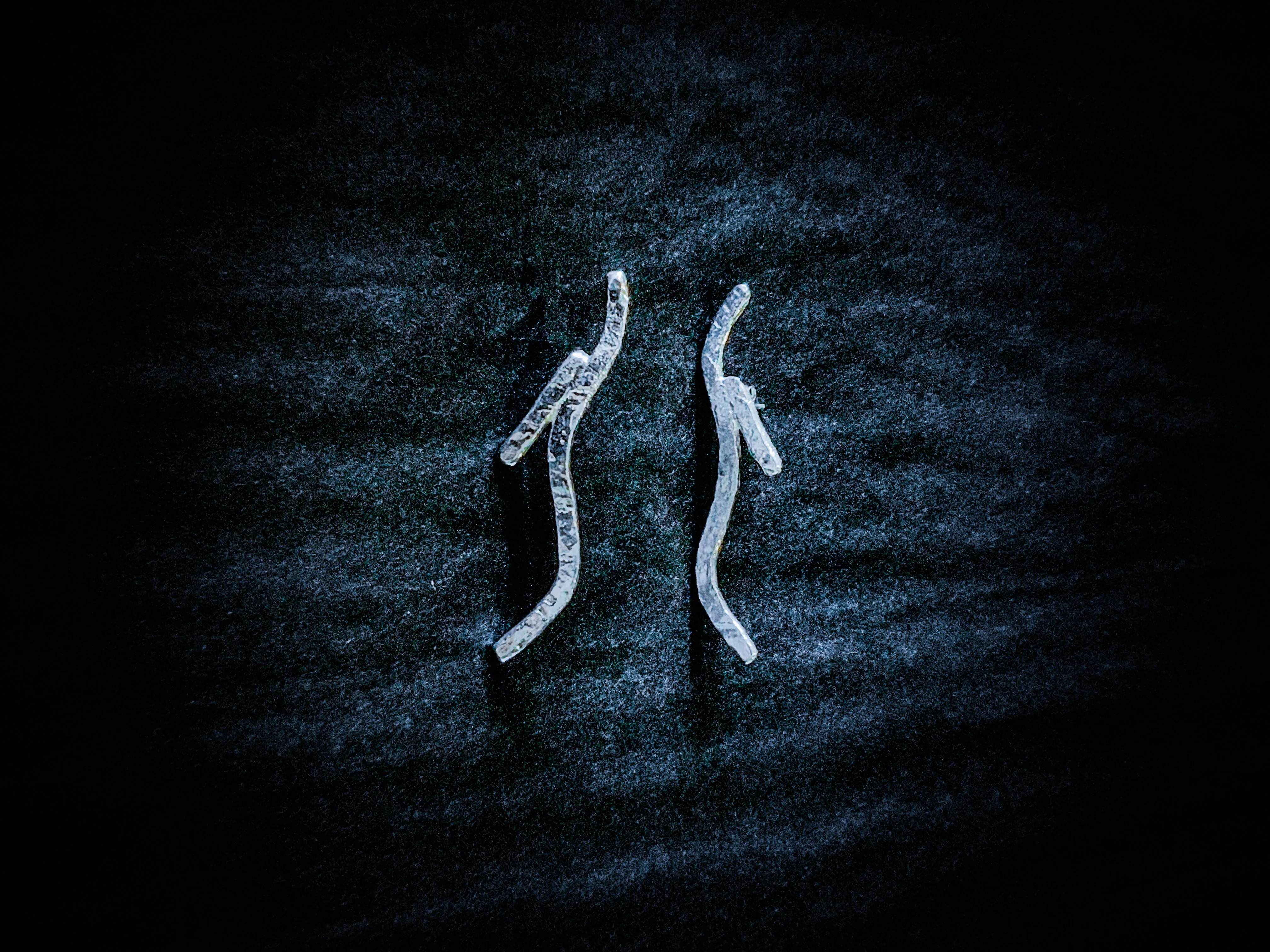 MALM ADORN - Spytr 1 “Branch” Earings - 925 Sterling Silver