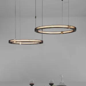 Matrix Ceiling Rings Chandelier