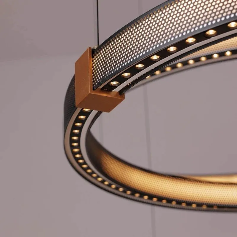 Matrix Ceiling Rings Chandelier