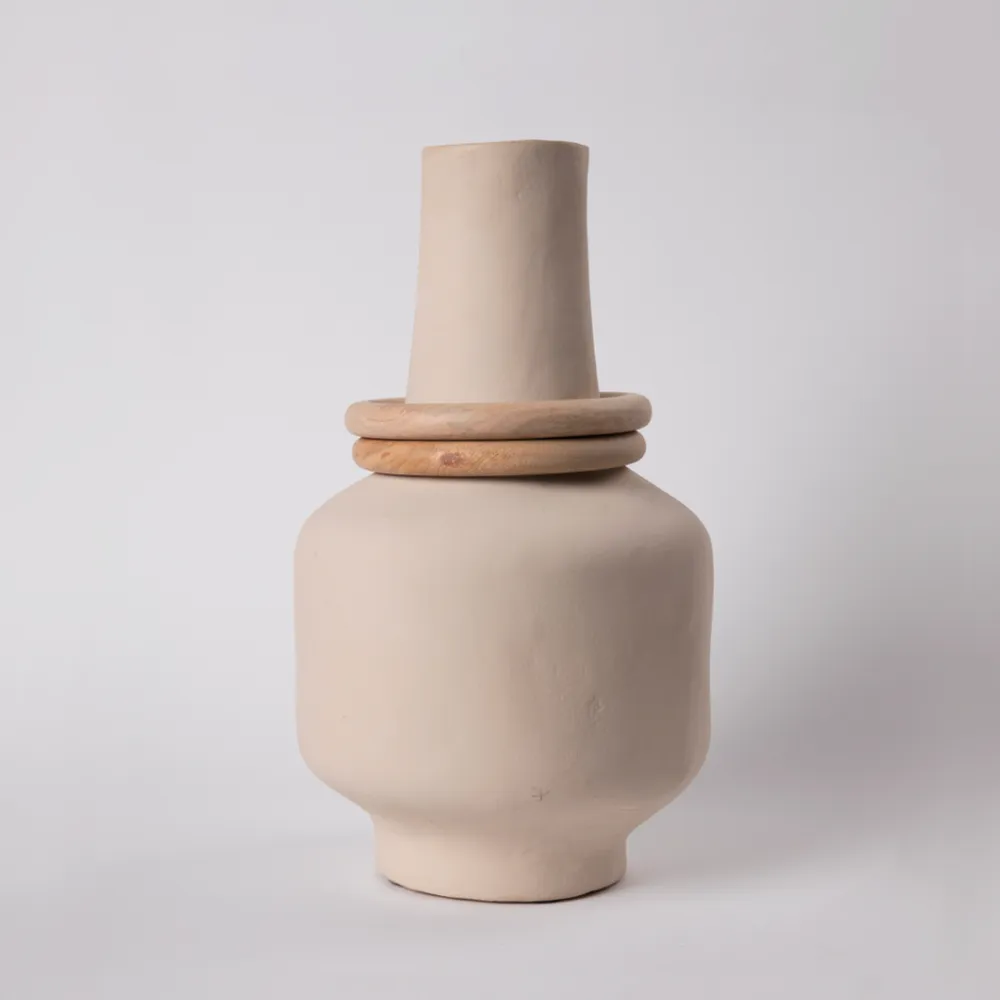 Modern Vase - Large - Natural