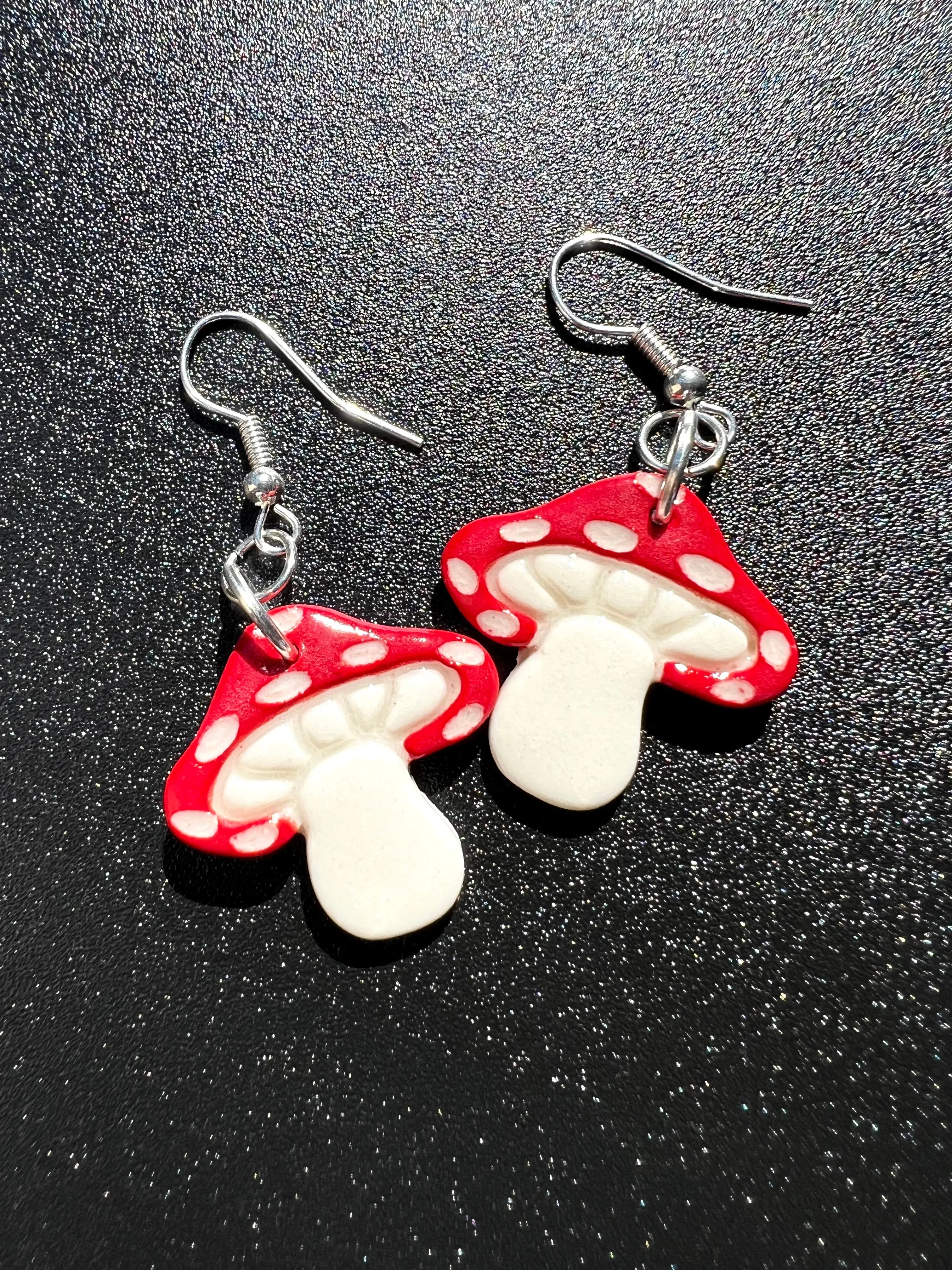 Mushroom Earrings