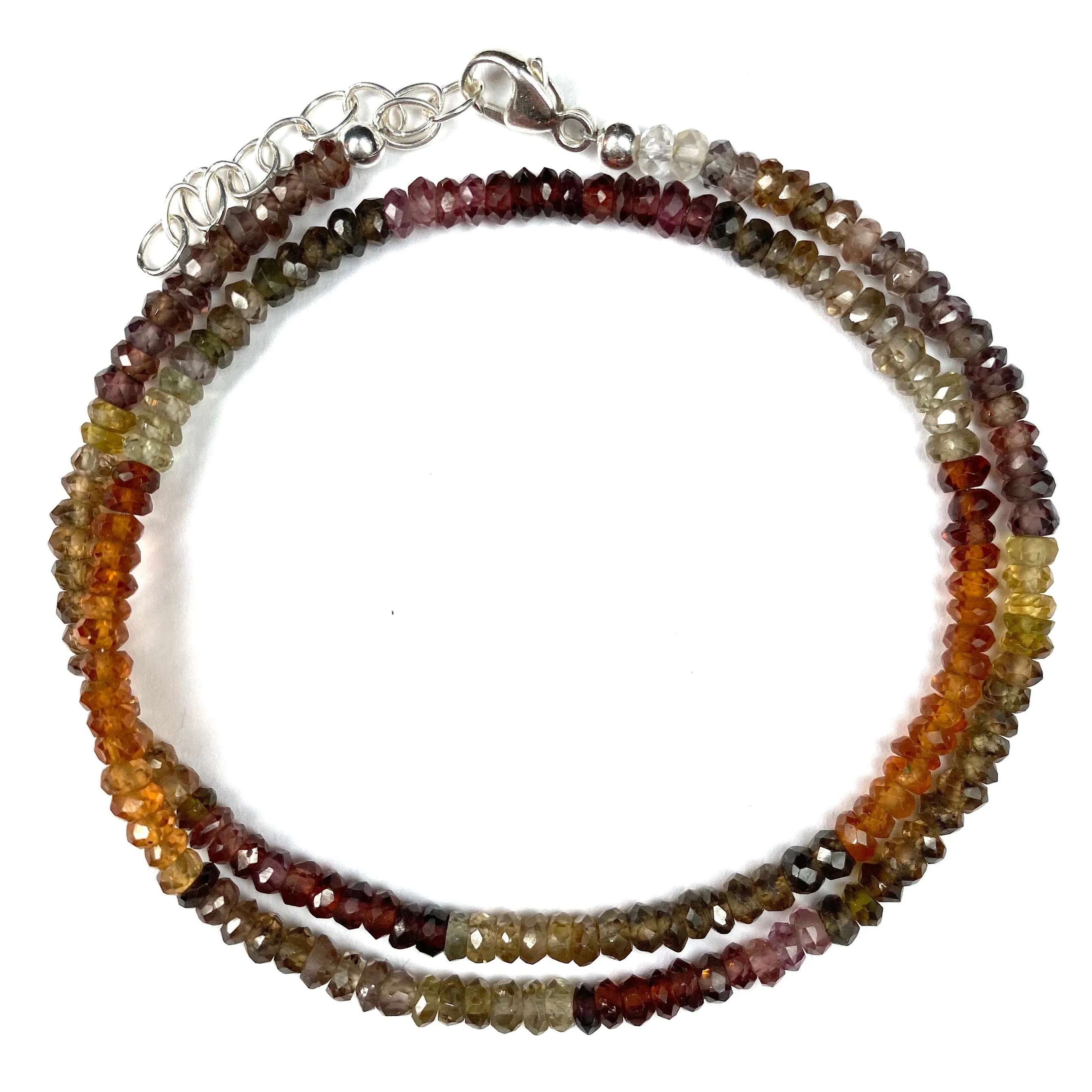 Ombre Gemstone Double Wrap Bracelet