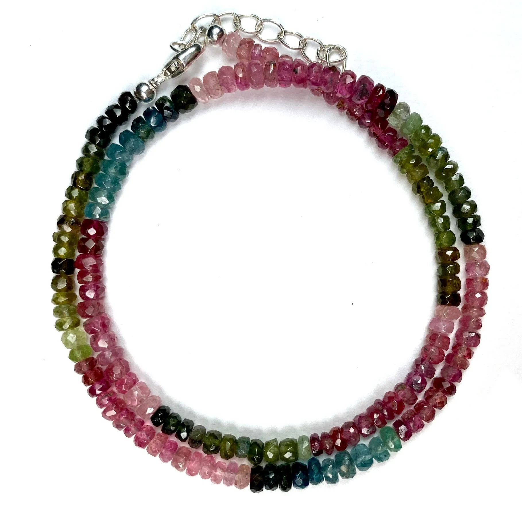 Ombre Gemstone Double Wrap Bracelet