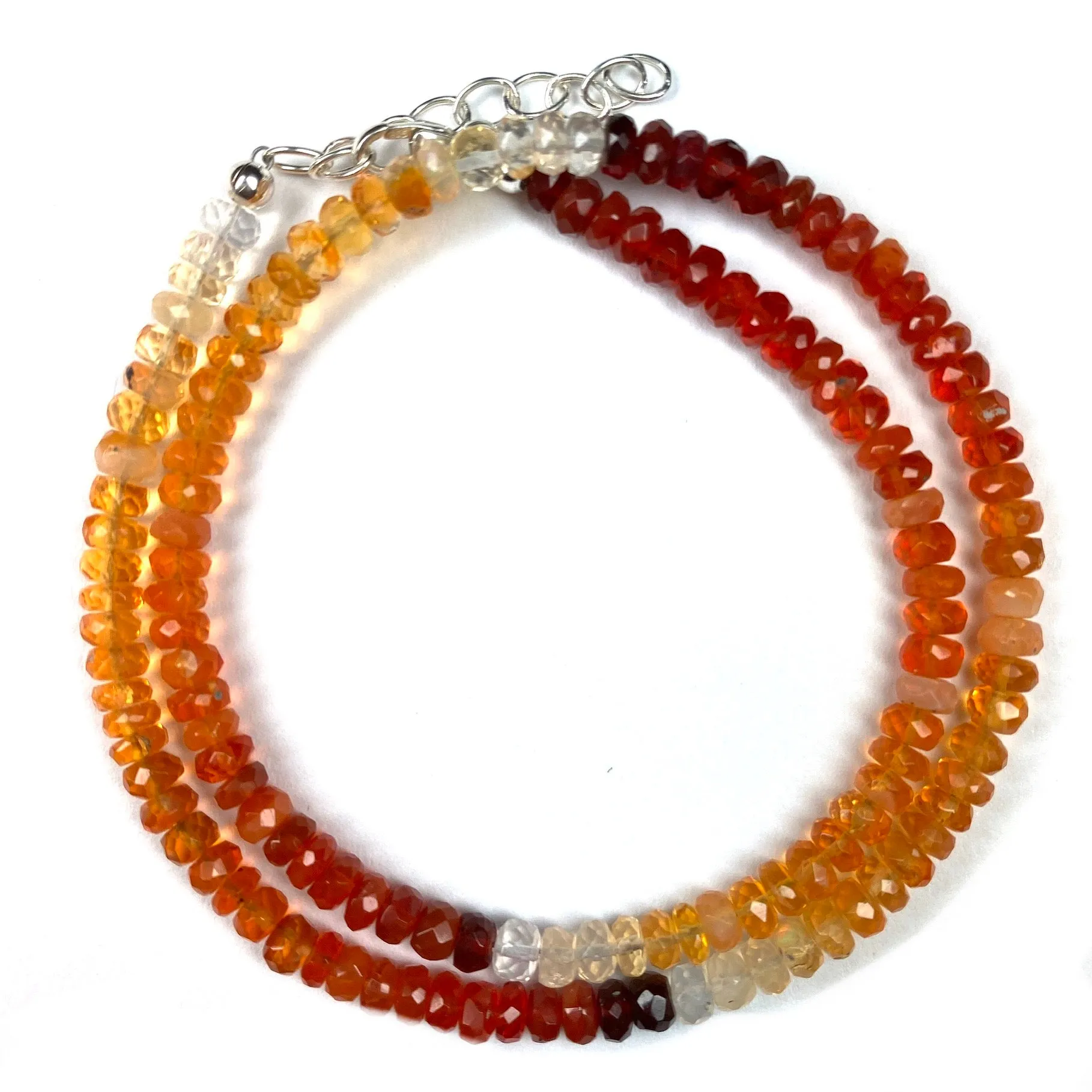 Ombre Gemstone Double Wrap Bracelet