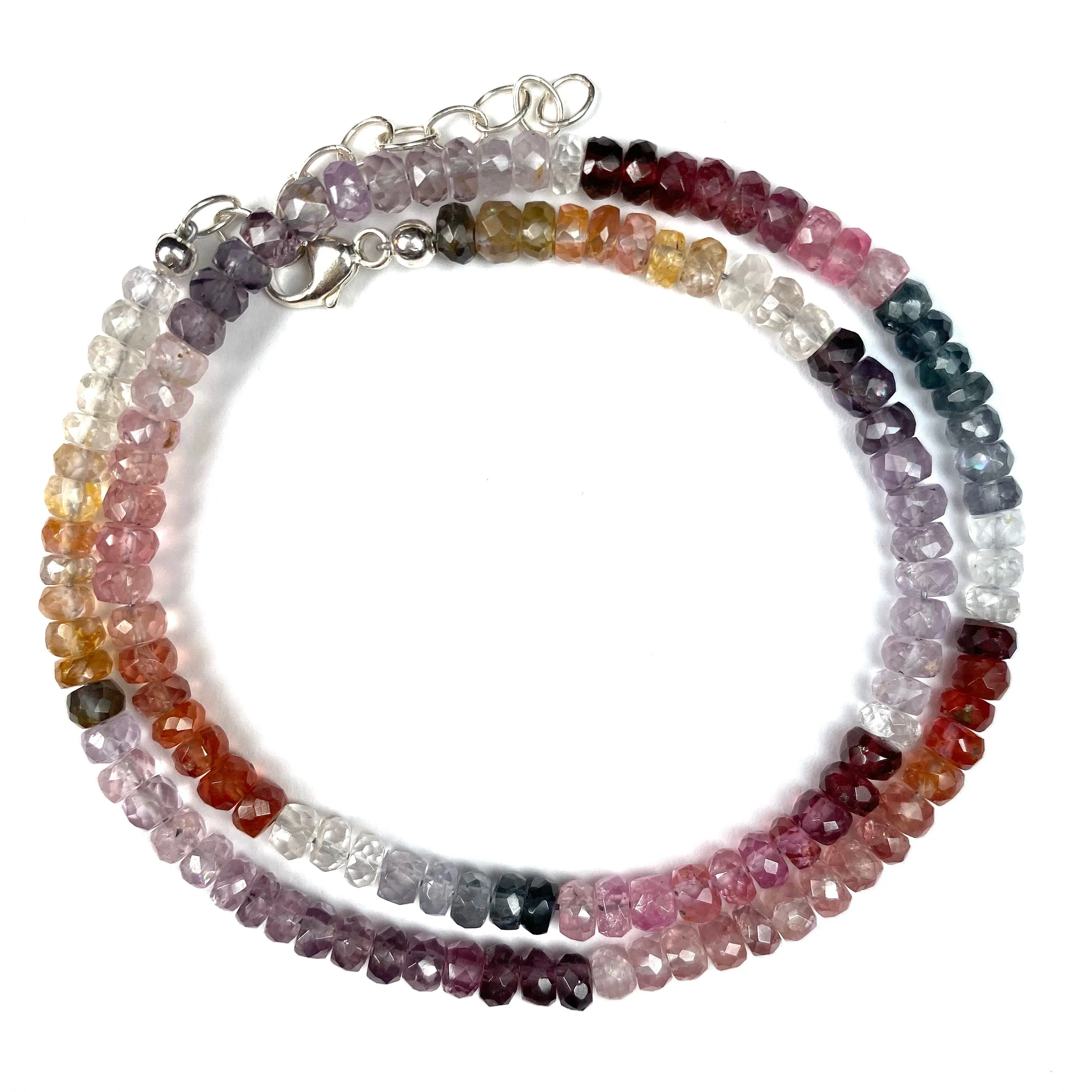 Ombre Gemstone Double Wrap Bracelet