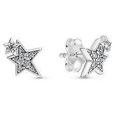 PANDORA JEWELS Mod. SPARKLING ASYMMETRIC STARS