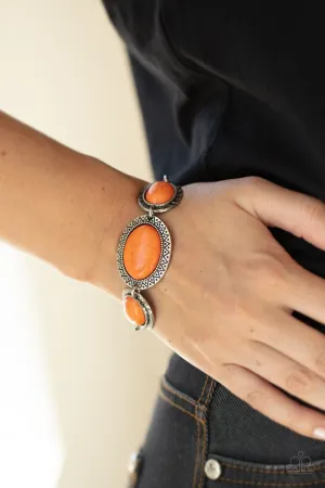 Paparazzi Bracelet ~ MESA Time Zone - Orange