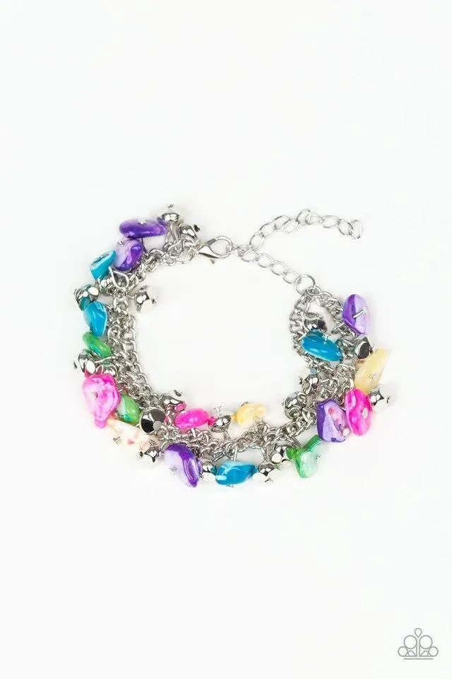 Paparazzi Bracelet ~ Plentiful Pebbles - Multi